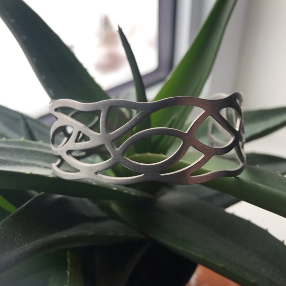 SteelX Open Cuff Bangle - Picture 2 of 4